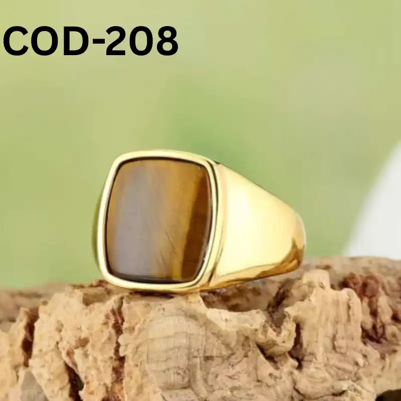 vip অরজিনাল টাইগার পাথর হাতের আংটি-208